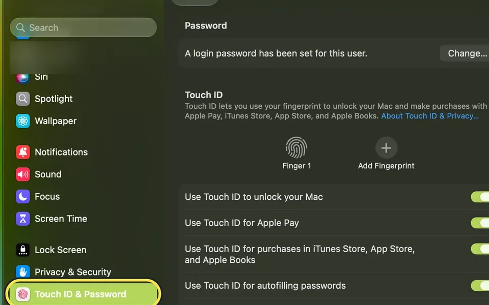 Screenshot from the guide: Apple Watch won't unlock your Mac? 6 fixes to try
