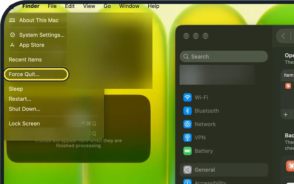 Screenshot from the guide: Mac keeps freezing or showing the spinning wheel? 7 fixes