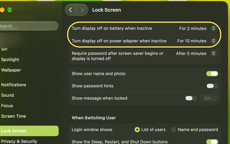 Screenshot from the guide: Mac won't sleep or wakes up by itself? 8 things to check