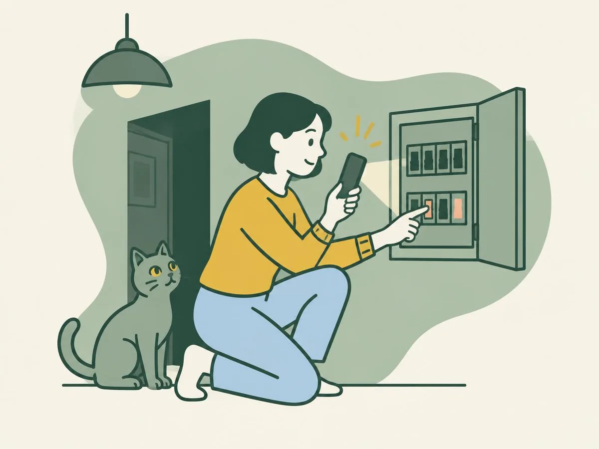 Illustration for the quiz: Lights out! The fuse box quiz