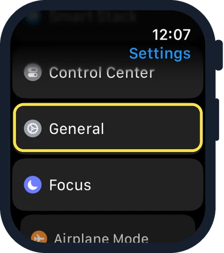 Apple Watch screen: Update on the watch itself