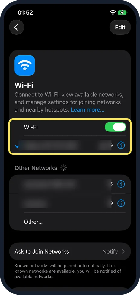 Screenshot from the guide: FaceTime not working on an iPhone? 8 fixes to try