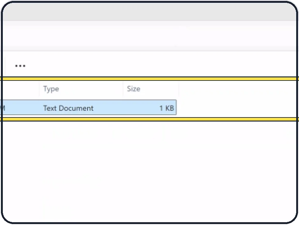 Windows screenshot: Select one file