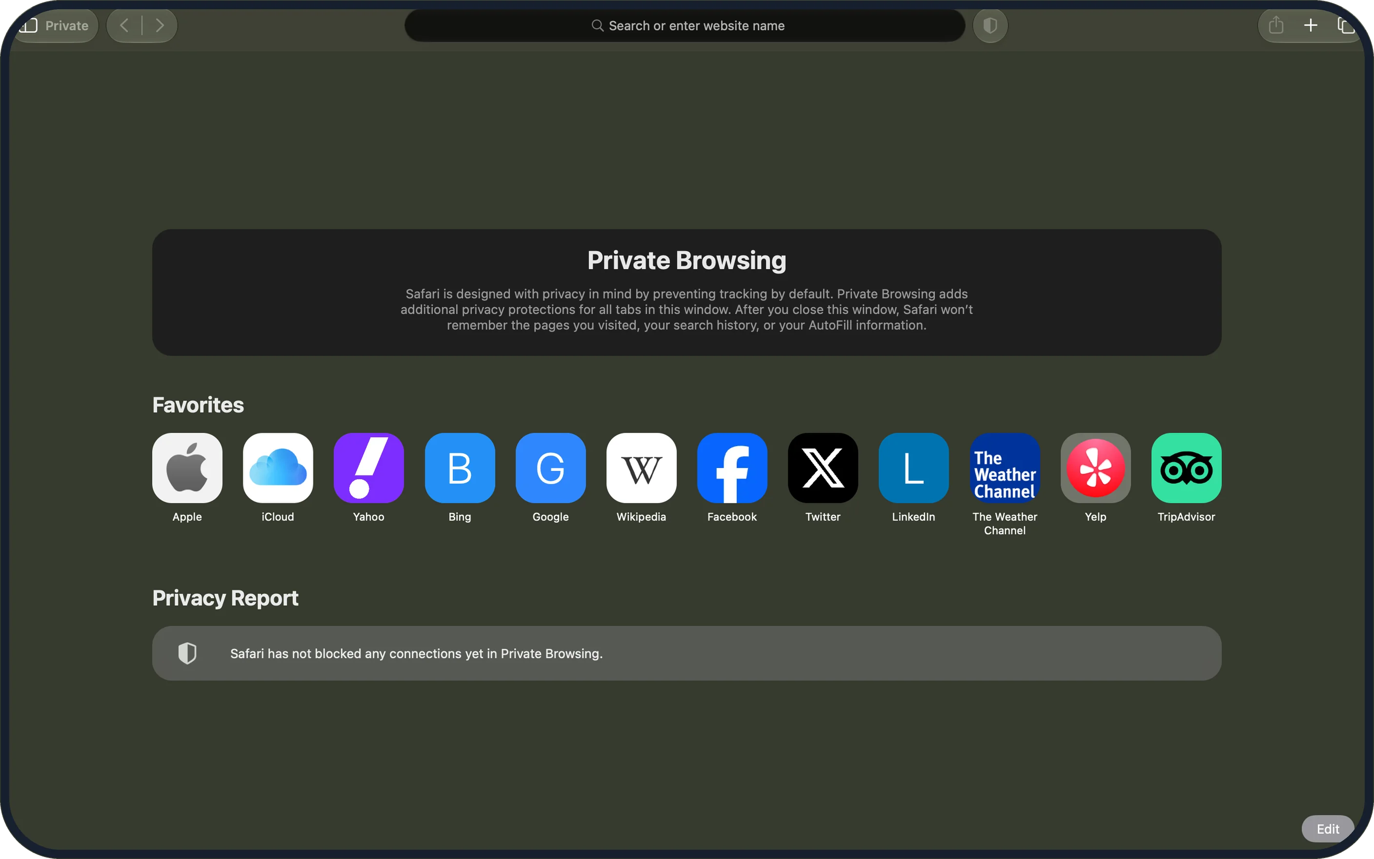 Real screenshot from our Mac