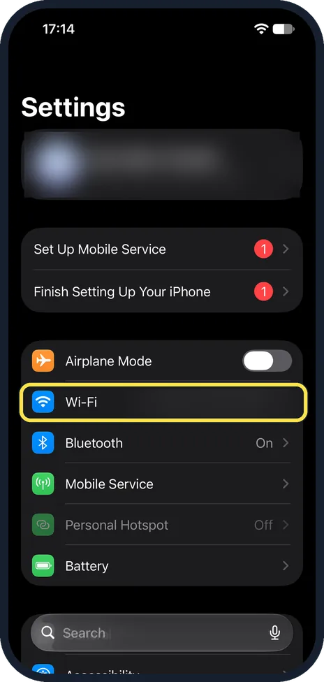 Screenshot from the guide: How to back up an iPhone to iCloud