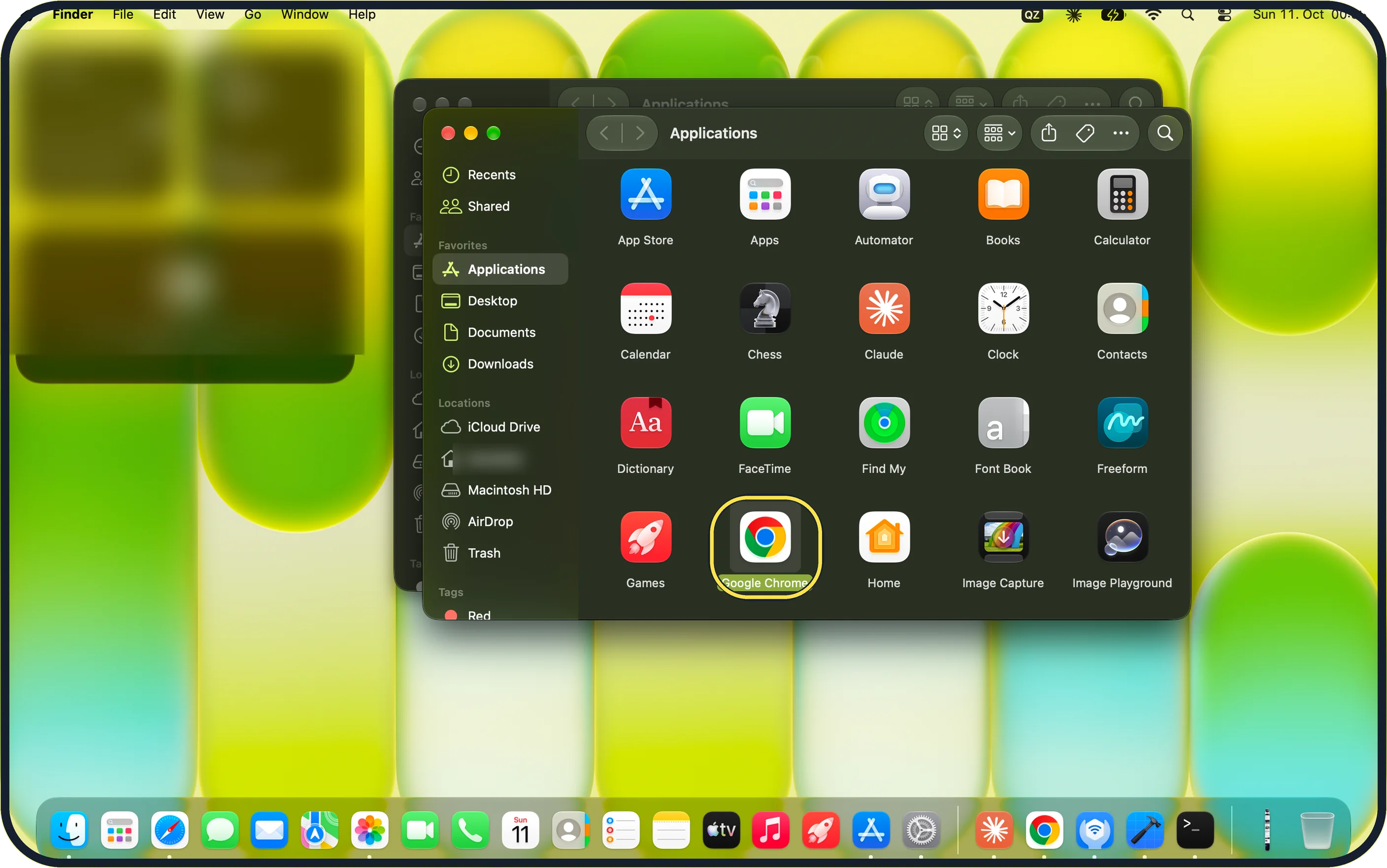 Mac screenshot: Install the browser first