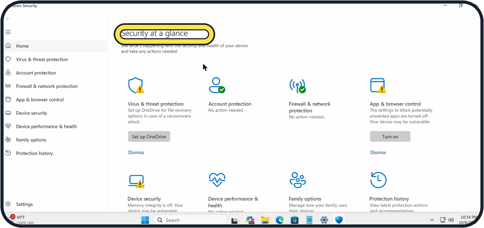 Screenshot from the guide: How to check if your PC has TPM 2.0 on Windows 11