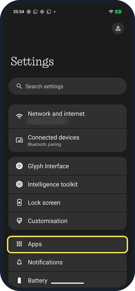 Screenshot from the guide: How to clear app cache on a Nothing Phone (Nothing OS 4.1)