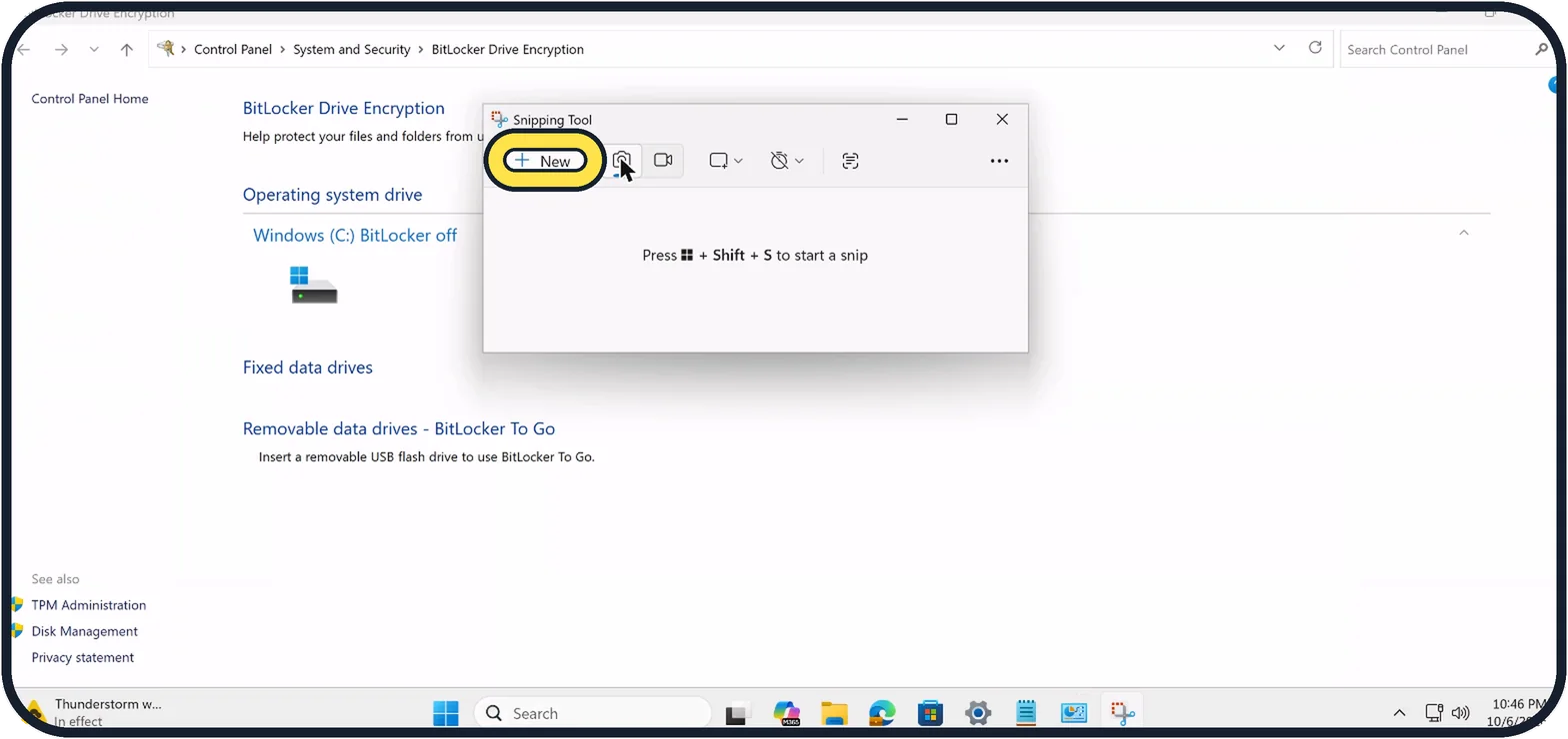 Screenshot from the guide: How to copy text from a screenshot on Windows 11 with Snipping Tool