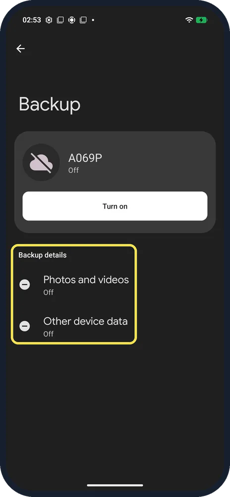 Screenshot from the guide: How to factory reset a Nothing Phone (Nothing OS 4.1)
