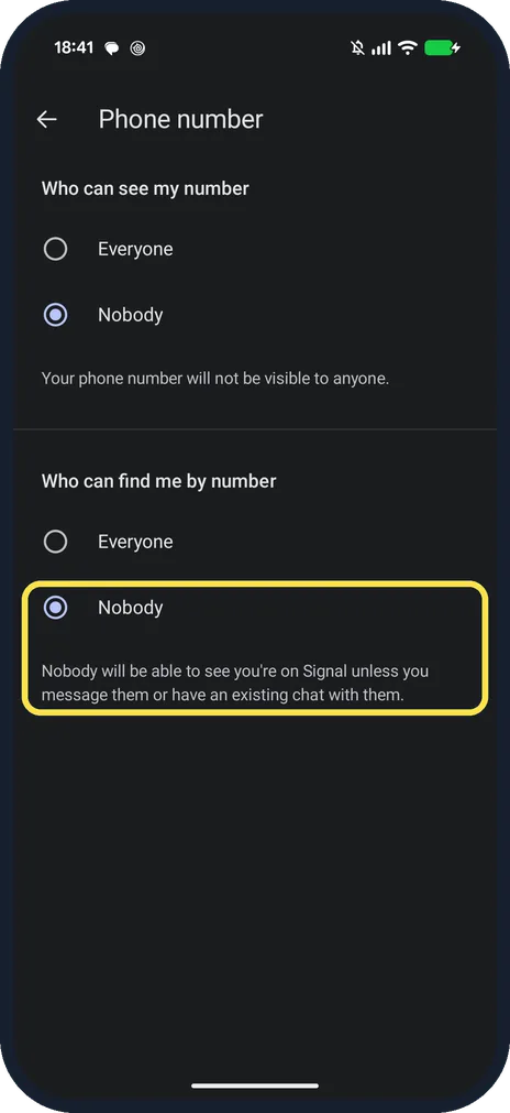 Android screenshot: Read the notes