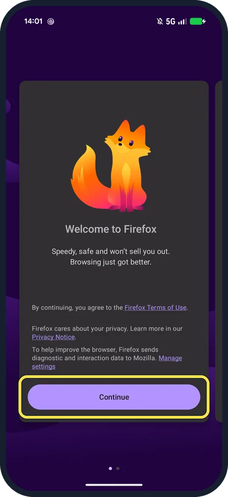 Screenshot from the guide: How to make Firefox the default browser on Android (Pixel 10a)