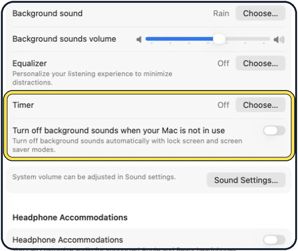 Mac screenshot: Let it stop by itself