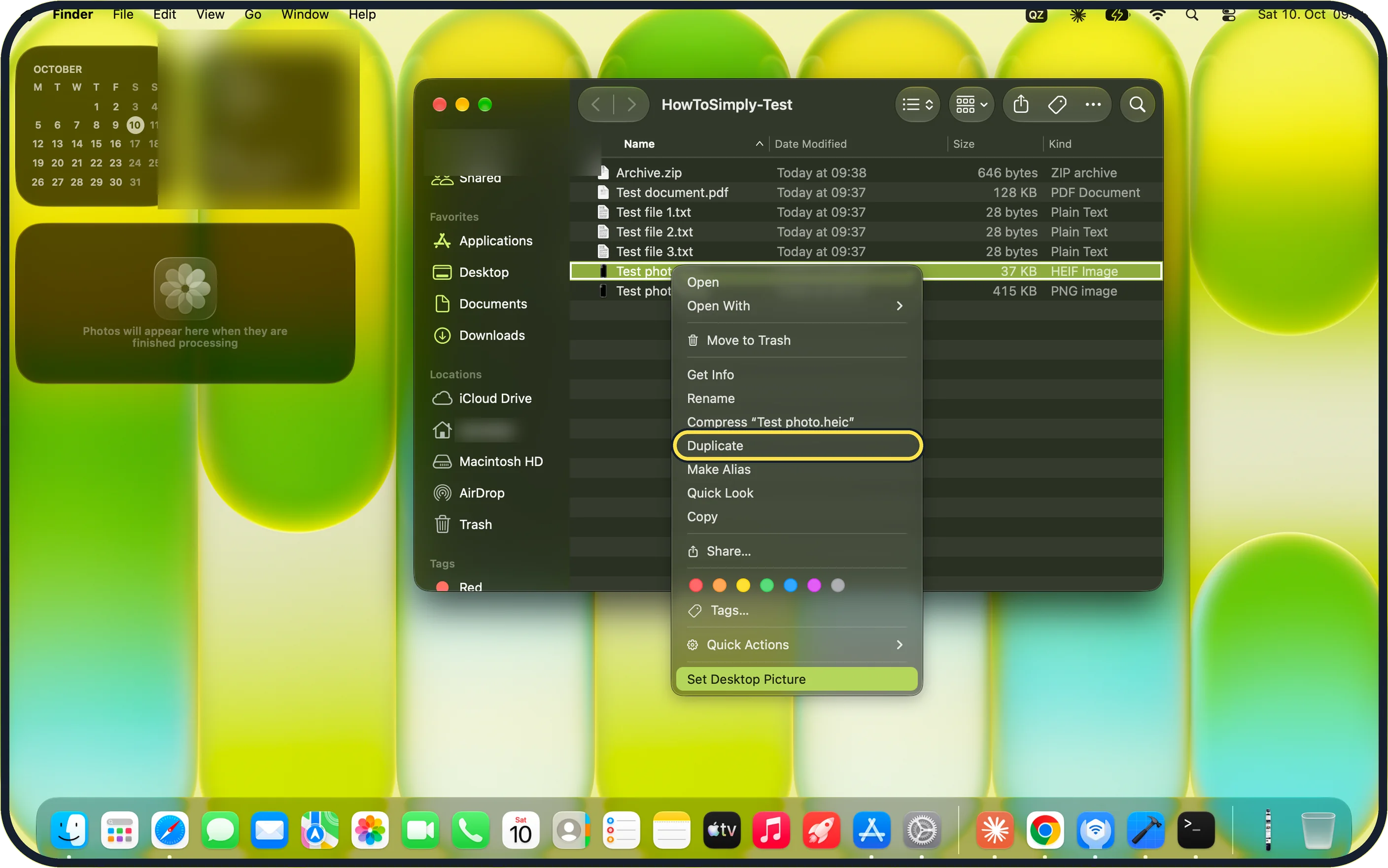 Screenshot from the guide: How to resize an image on a Mac with Preview