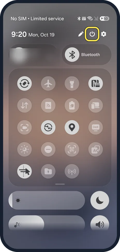 Screenshot from the guide: How to start a Samsung Galaxy in Safe mode (One UI 9)