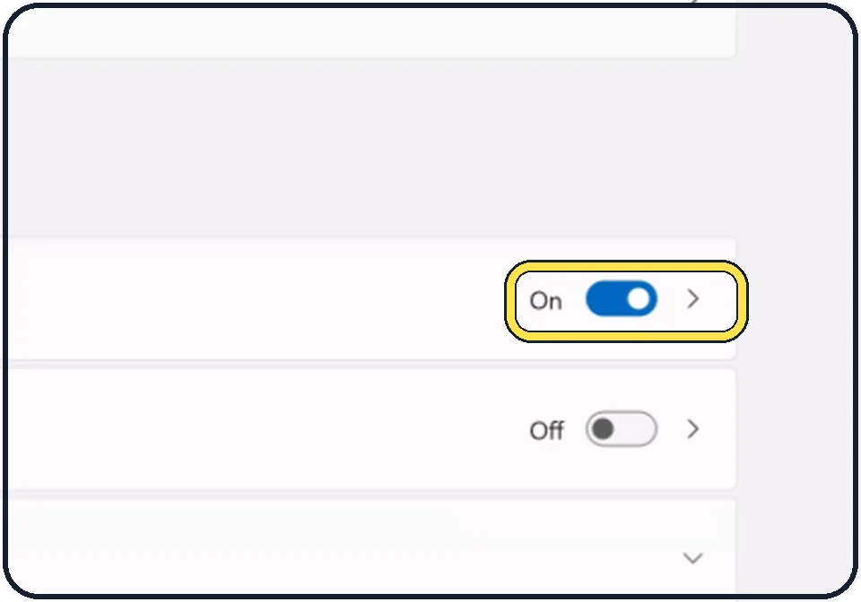 Windows screenshot: Switch off one app