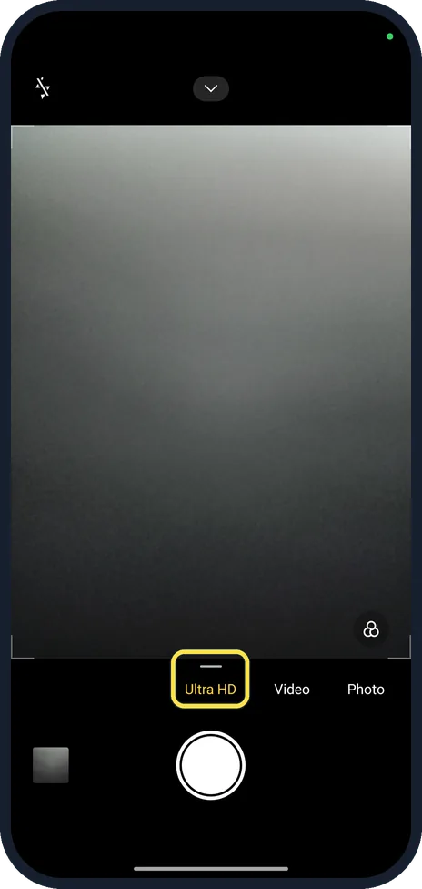 Android screenshot: Swipe to Ultra HD