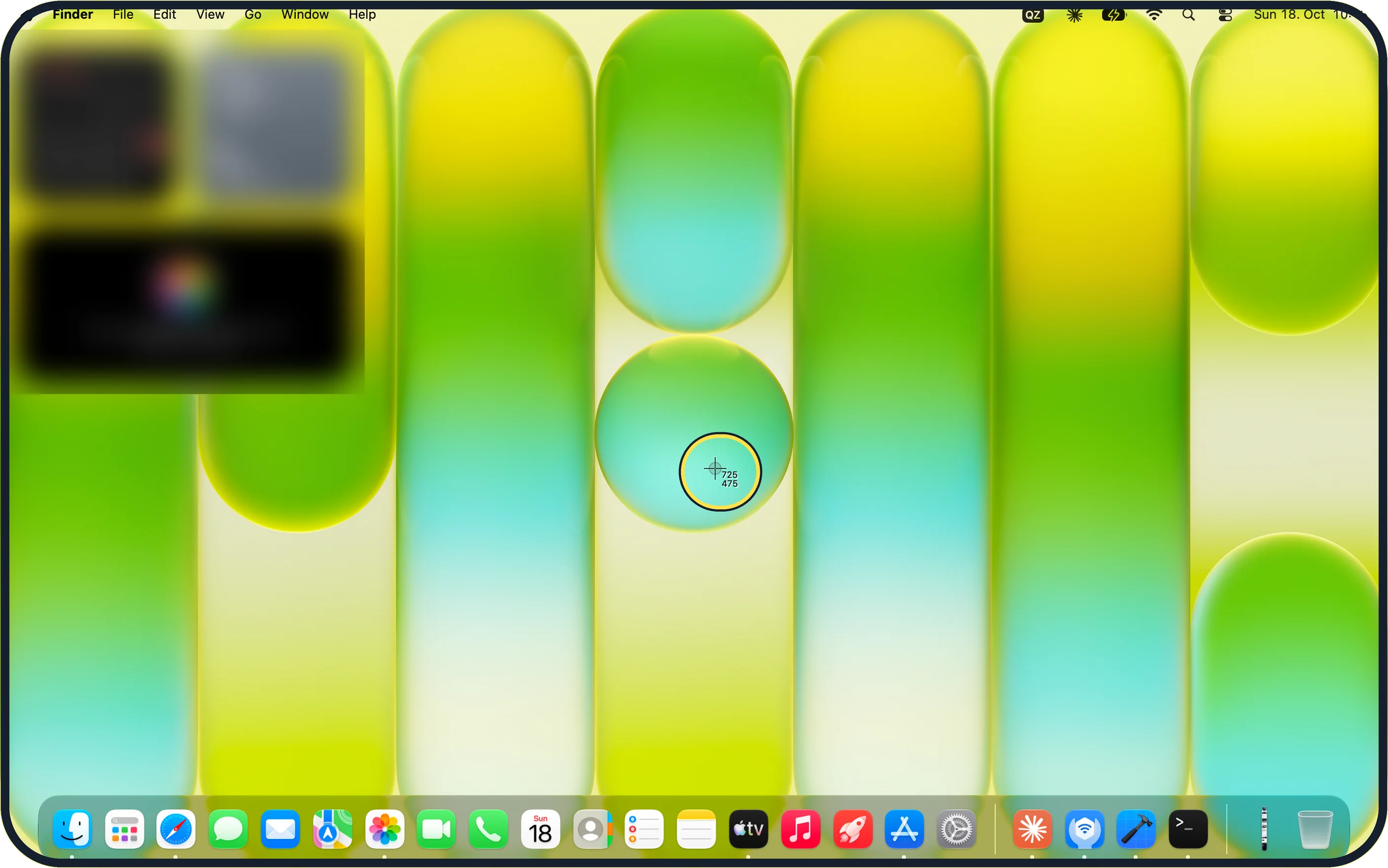 Mac screenshot: Capture part of the screen