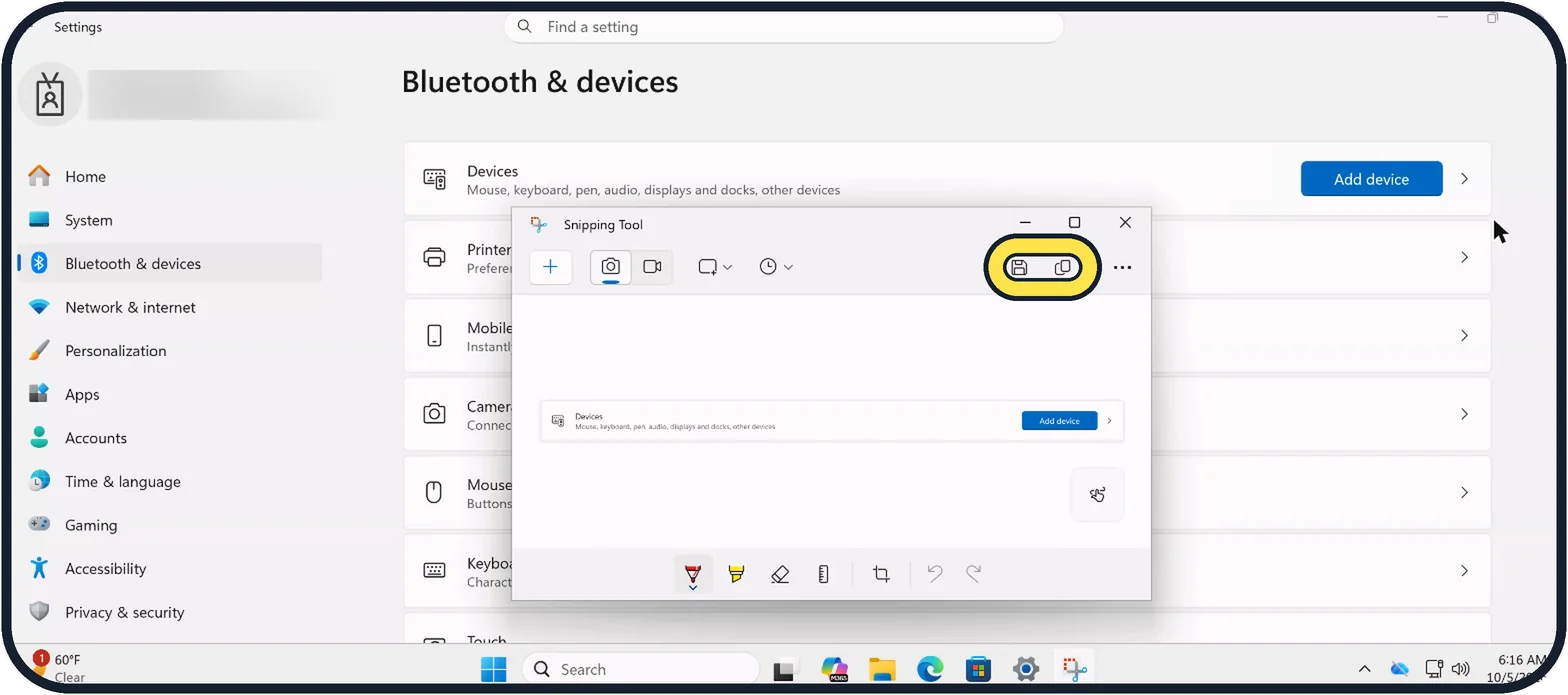 Windows screenshot: Find your screenshot