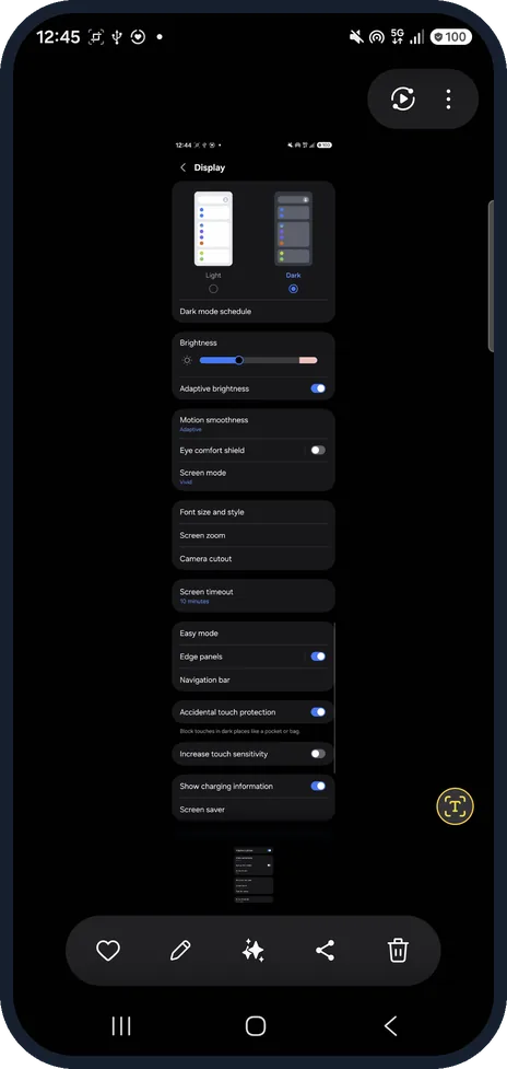 Android screenshot: Open it in Gallery