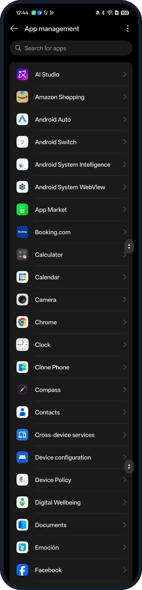 Android screenshot: Tap Done
