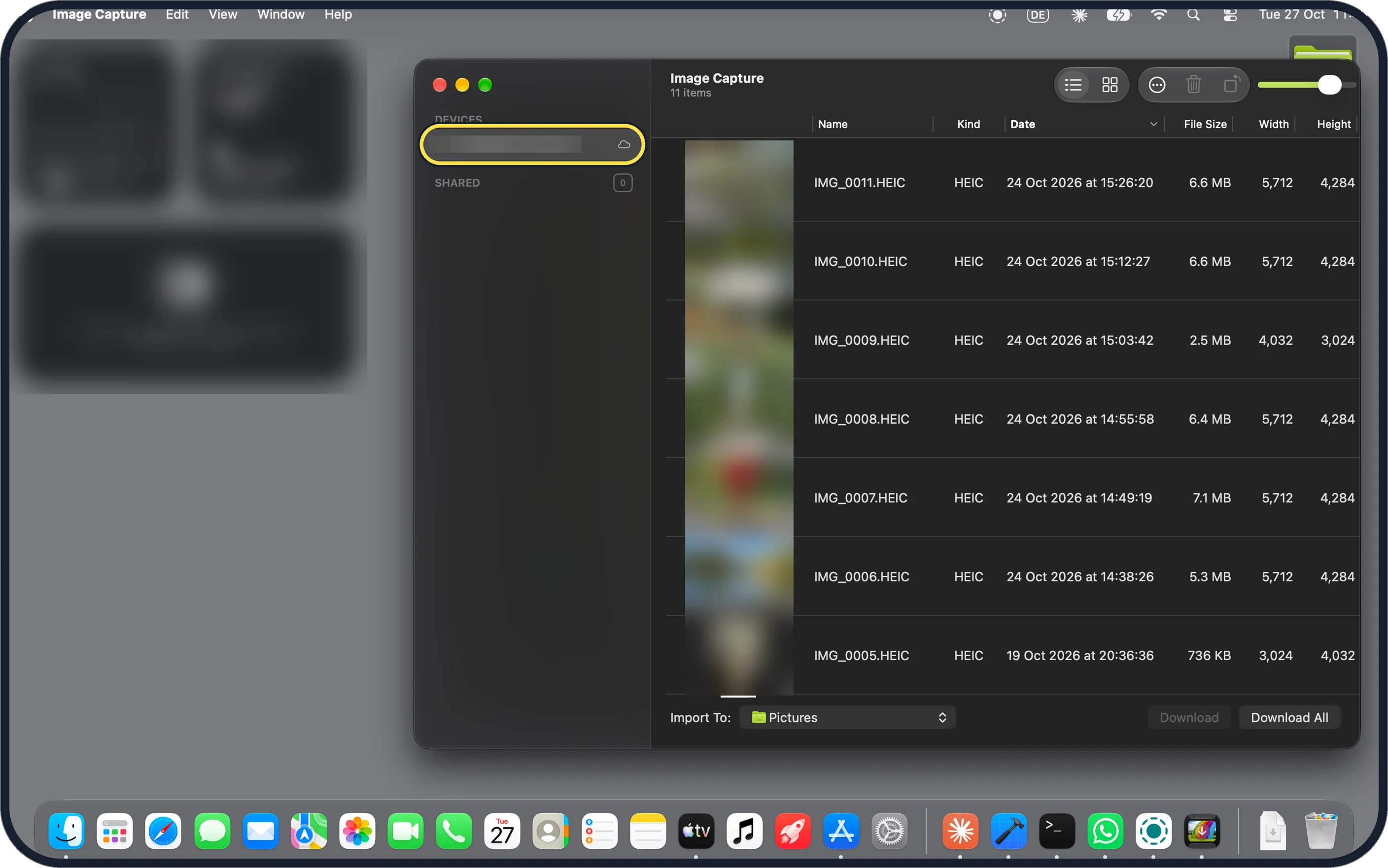 Screenshot from the guide: How to transfer photos from an iPhone to a Mac