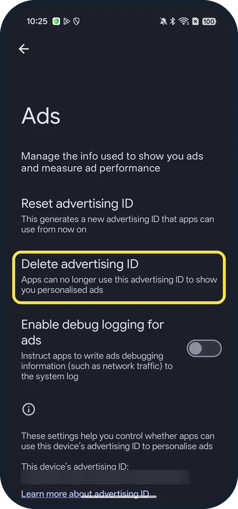 Screenshot from the guide: How to turn off ads and recommendations on an OPPO phone (ColorOS 16)