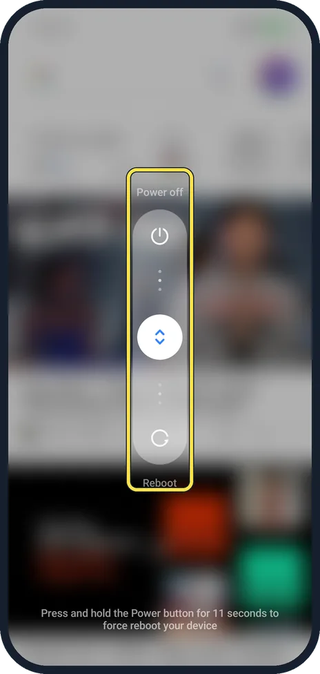 Android screenshot: Press Power and Volume up together