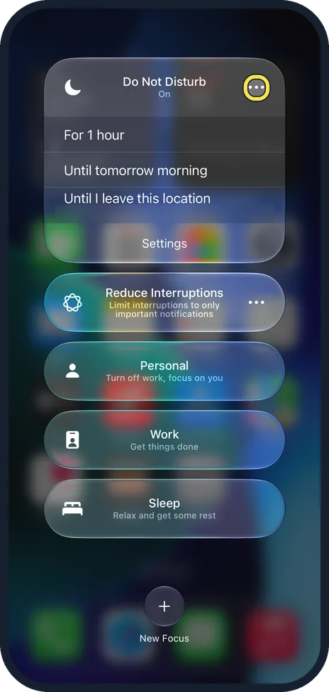 iPhone screen: Choose how long, if you like