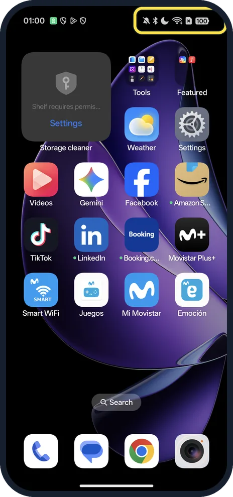 Screenshot from the guide: How to turn on Do Not Disturb on an OPPO phone (ColorOS 16)