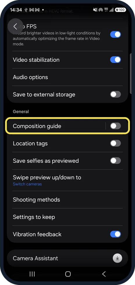 Android screenshot: Turn it off again