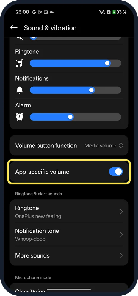 Android screenshot: Turn it on