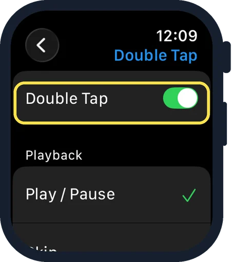 Apple Watch screen: Choose what it does