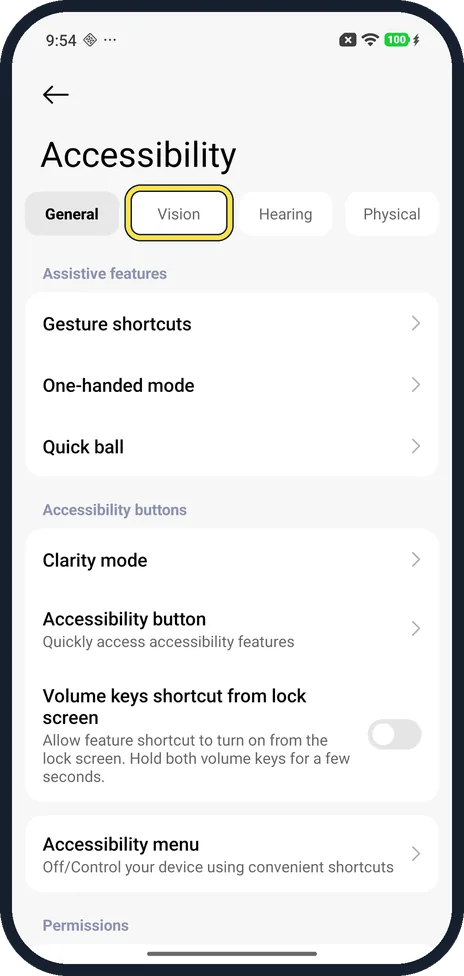 Screenshot from the guide: How to use Select to Speak and text-to-speech on a Xiaomi phone (HyperOS 3)