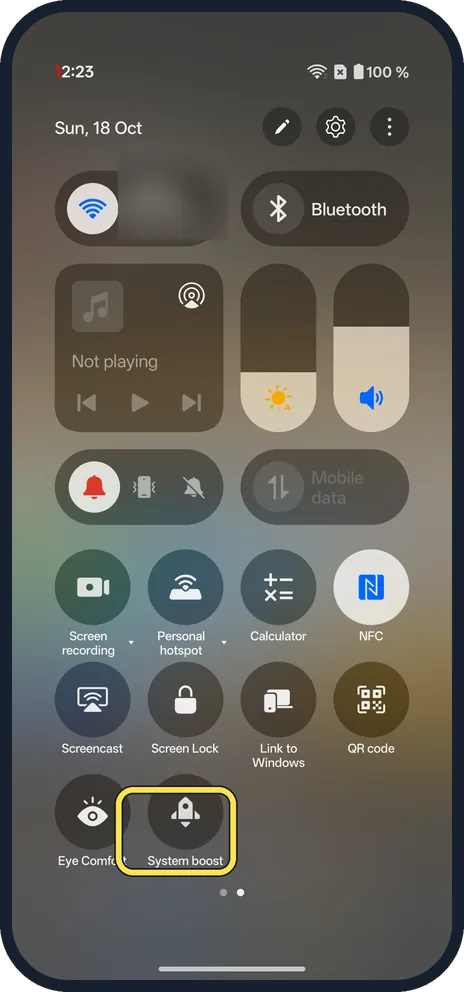 Android screenshot: Add it