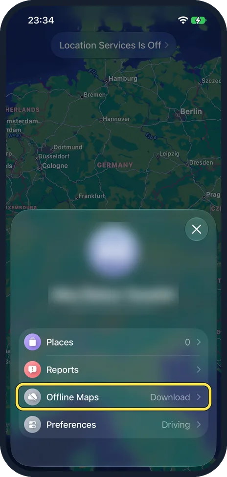 iPhone screen: Remove downloads inside apps