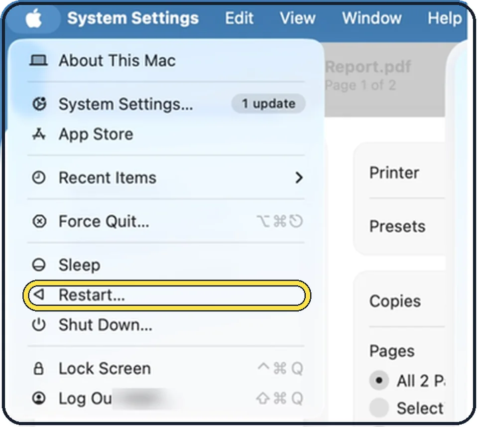 Screenshot from the guide: Mac running slow? 8 fixes to try