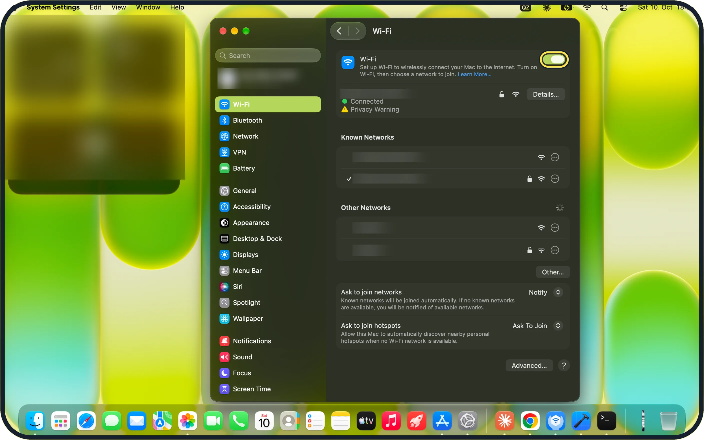 Screenshot from the guide: Mac won't connect to Wi-Fi? 5 fixes that work