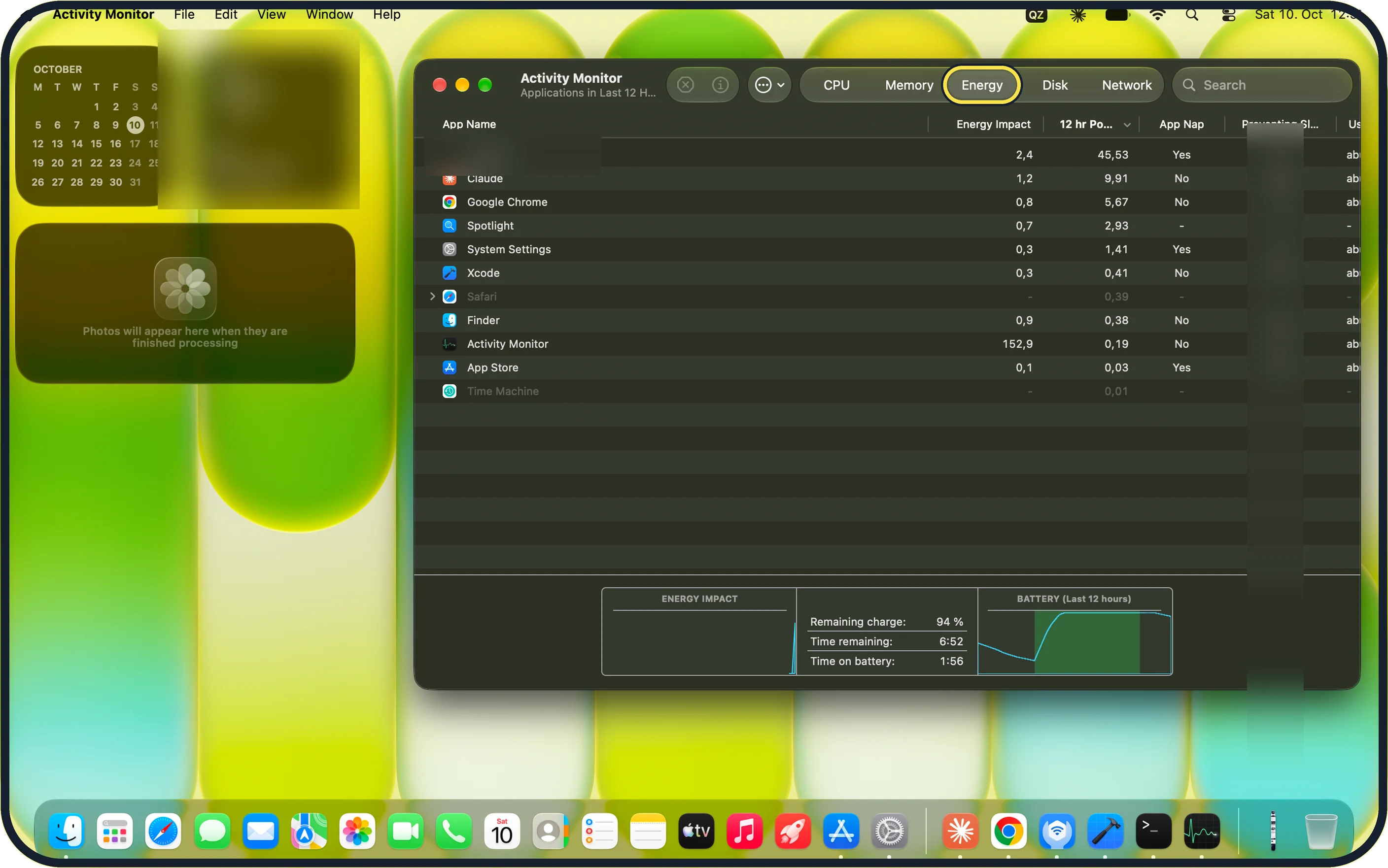 Mac screenshot: Check Activity Monitor