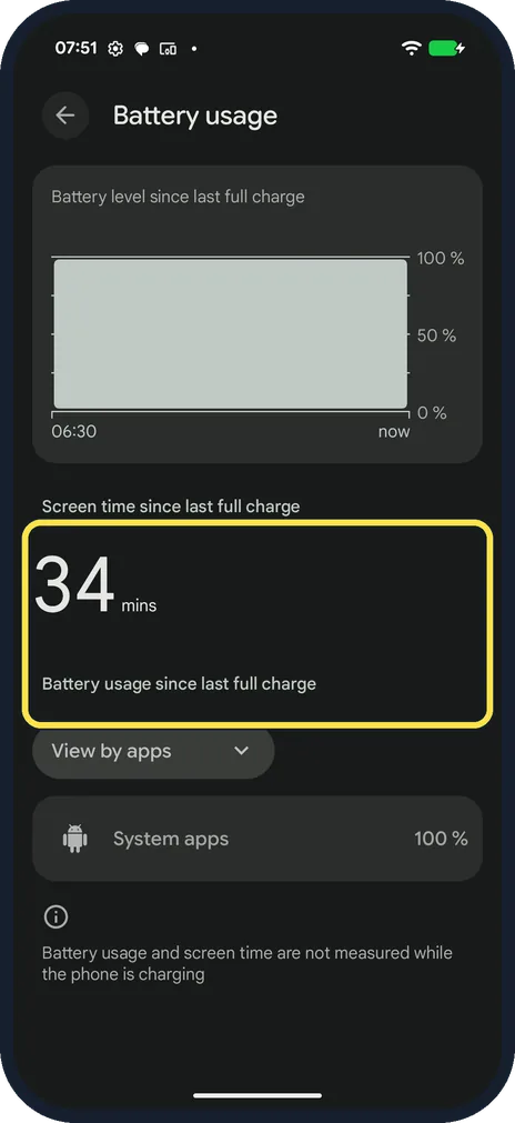 Screenshot from the guide: Pixel battery draining fast? What to check (Android 17)