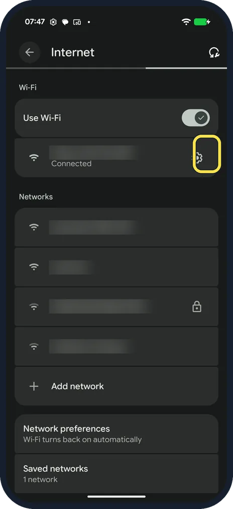 Screenshot from the guide: Pixel Wi-Fi keeps disconnecting? What to check (Android 17)