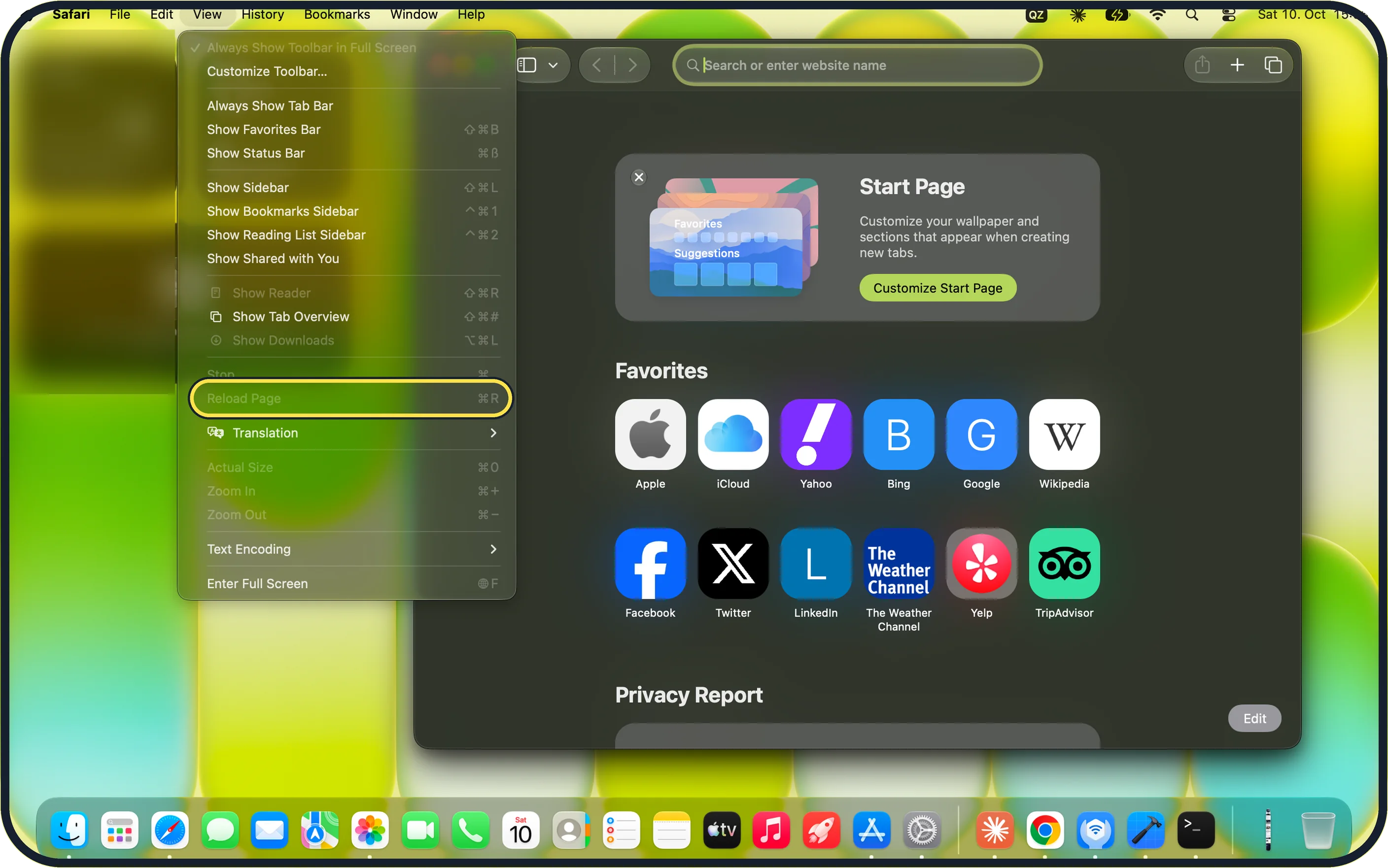 Screenshot from the guide: Safari not working on a Mac? 6 fixes to try