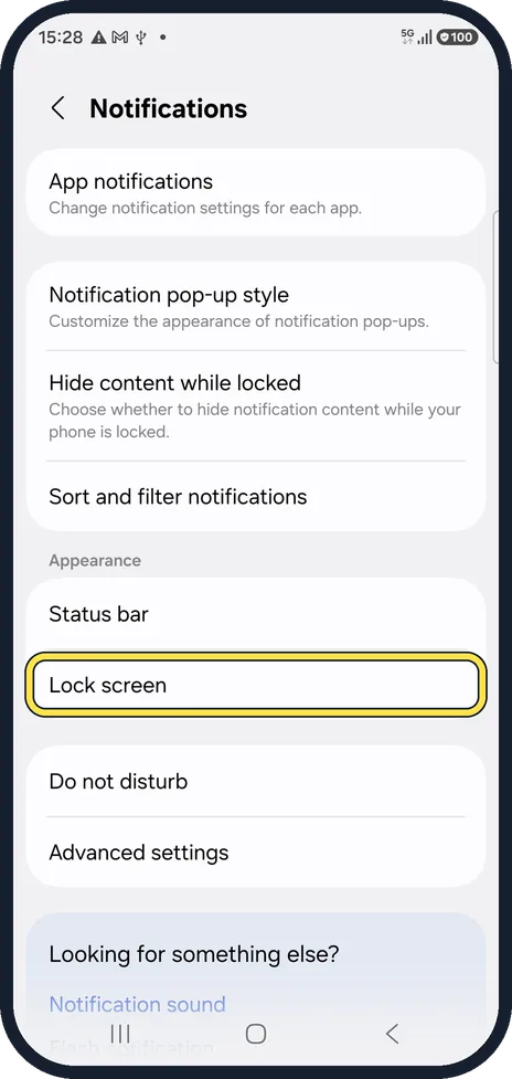 Android screenshot: Know the other way in