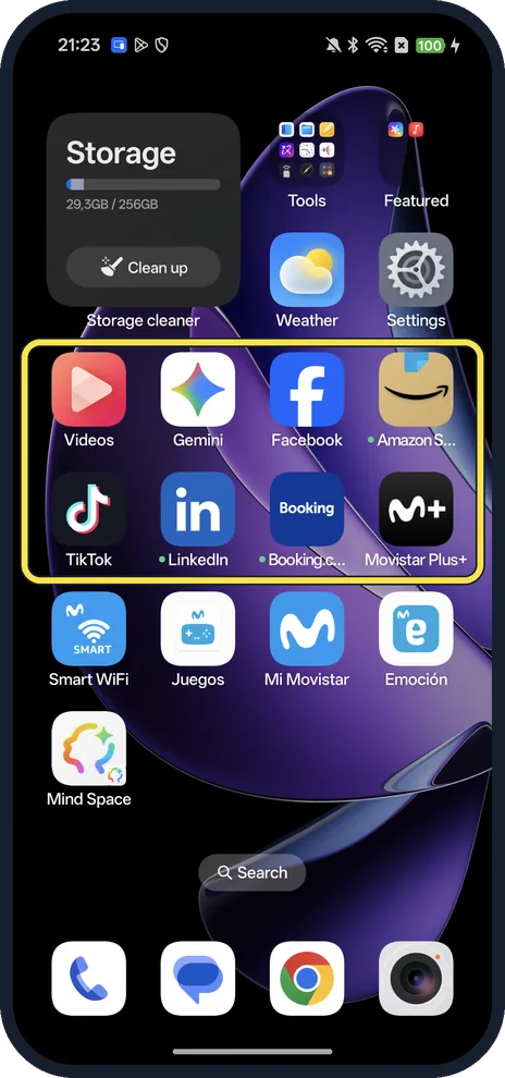 Android screenshot: 4×6 again