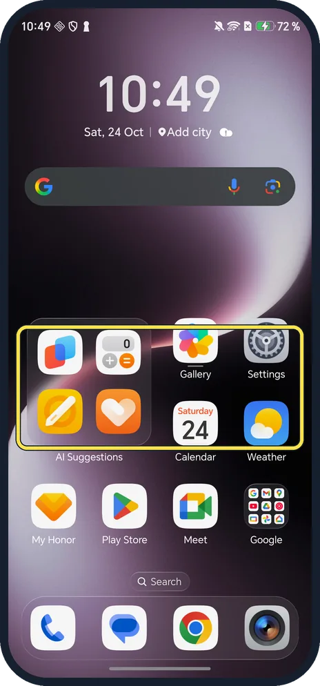 Android screenshot: 4×6 again