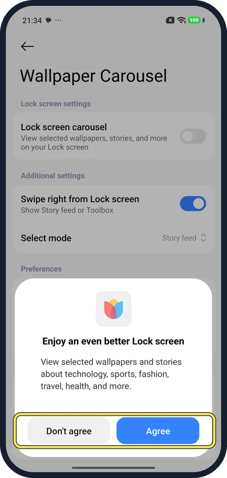 Android screenshot: Enjoy an even better Lock screen sheet