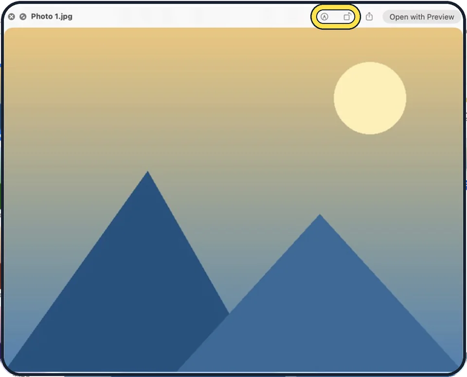 Mac screenshot: Make a quick change