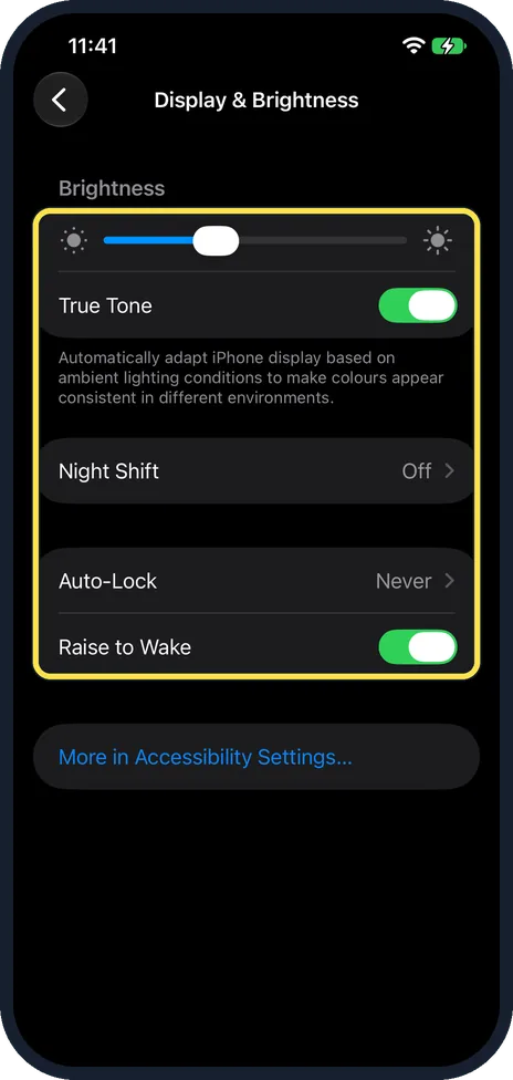 Screenshot from the guide: What the iPhone 17e can't do, and what it has instead