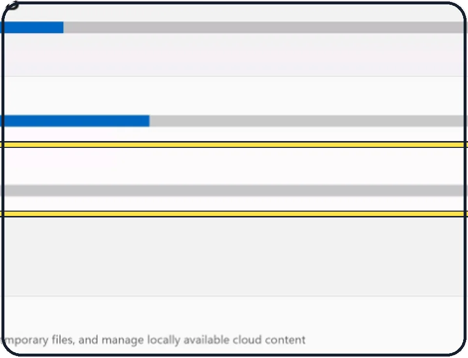 Windows screenshot: Free up disk space