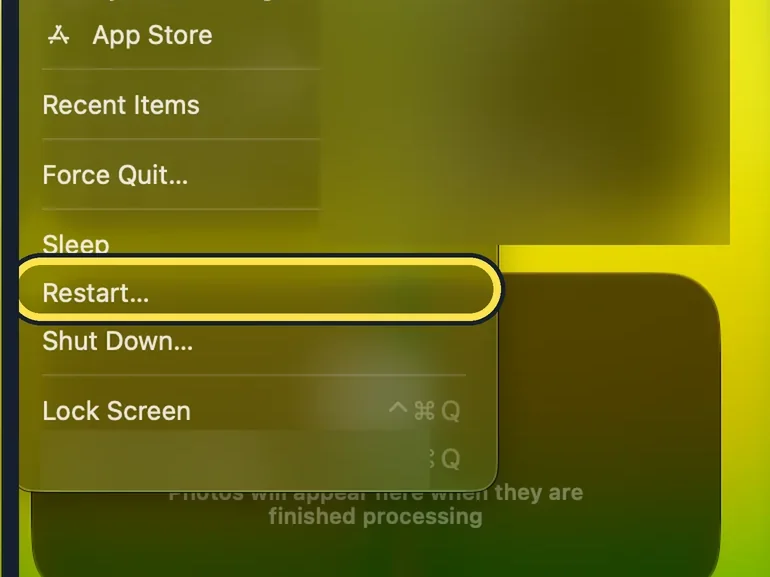 Screenshot from the guide: AirDrop not working on a Mac? 4 fixes to try